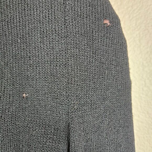 Vintage 80s Raul Blanco Cheetah Scarf Sweater Silk Skirt Suit Set Womens 6 Black - Picture 9 of 16